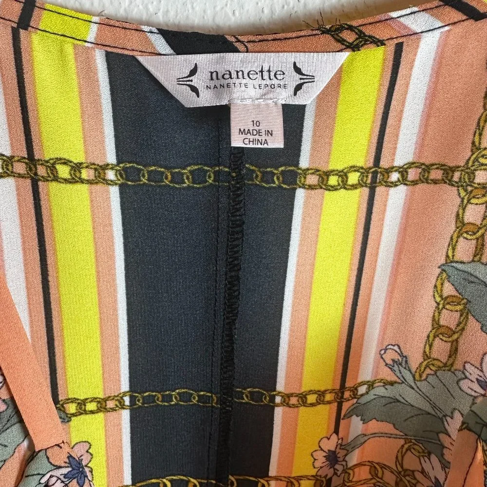 NWT Nanette Lepore, V Neck, Maxi Dress | Long dress - Picture 6 of 9
